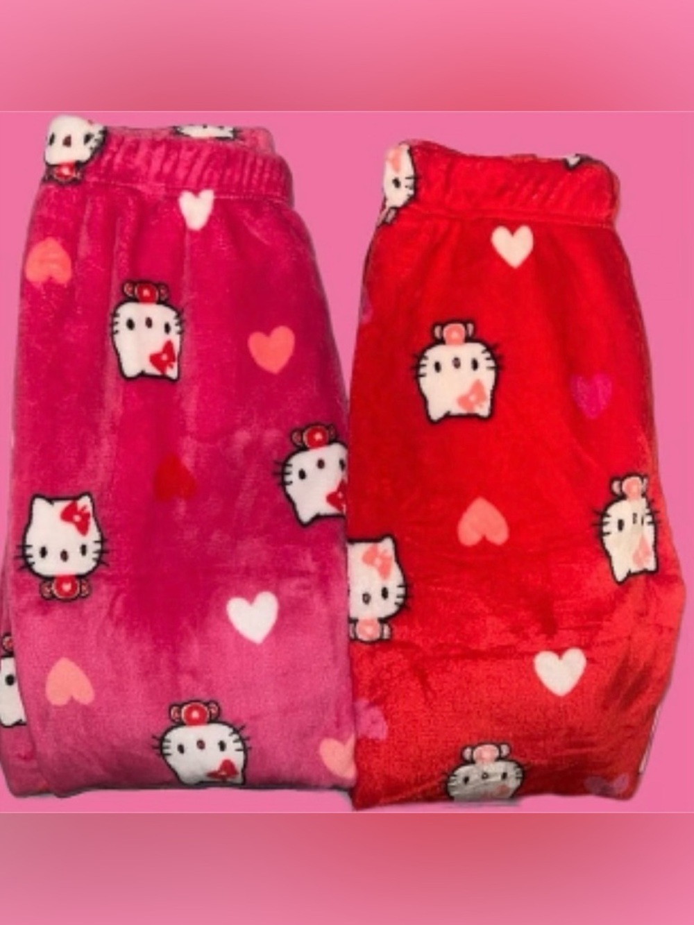 Hello Kitty PJ pants bundle NWT